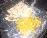 A picture of step 4 of Kalion dongri(save aur hari pyaz li bhujia).