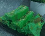 Foto langkah ke 5 dari resep Pudding Kulit Roti Tawar Kurma Pandan.