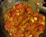 A picture of step 5 of Tomato Garlic Sabji.