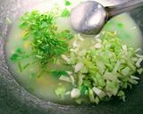 A picture of step 25 of Pinwheel sandwiches with vegetable soup.