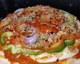 टमाटर पिज़्ज़ा (Tamatar pizza recipe in Hindi) रेसिपी चरण 5 फोटो