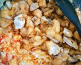 Foto langkah ke 5 dari resep Orak Arik Telur Tahu Pedas.
