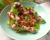 Foto langkah ke 4 dari resep Pek cam kee / ayam jahe metode kukus simple 😁.