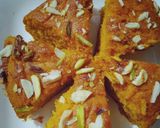 A picture of step 7 of Eggless Soft Mango Cake.