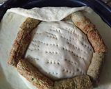 A picture of step 12 of Aloo kabab naan without oven serve with raita.