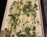 A picture of step 4 of Seasonal Vegetable and pesto puff pastry tart.