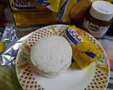 A picture of step 1 of Bread 🍞 Chocolate 🍫 Biscuits Cake 🎂.