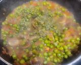 A picture of step 7 of Dry Matar Mushroom.