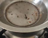 A picture of step 1 of Kadha for cold & cough.