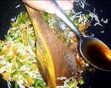 A picture of step 1 of Omurice.