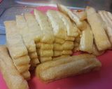 Foto langkah ke 1 dari resep Oseng-oseng Aburage (kulit tahu) si manis gurih.
