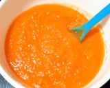 A picture of step 5 of Carrot Puree for 7+ Months Babies.