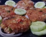 A picture of step 4 of Pasta kabab.