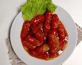Foto langkah ke 4 dari resep Sosis Saus Asam Manis.