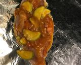 Foto del paso 2 de la receta: Pescado empapelado con calabacitas