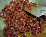 A picture of step 7 of Beetroot Korma.