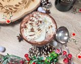 Une image de l'étape 2 de Chocolat chaud de Noël 🎄 façon baileys.