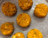 A picture of step 4 of ChanaTikkis -healthy & tasty.