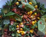 Foto del paso 6 de la receta: Ensalada de espinacas con tocino