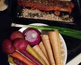 A picture of step 1 of Quick & Easy Rainbow Pork Pot Roast.