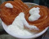 A picture of step 10 of Jalebi.