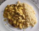 Foto del paso 7 de la receta: Pollo al curry con piña y cuscús