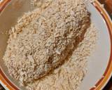 Gombával töltött csirkemell pankómorzsában karfiol krokettel recept lépés 5 foto