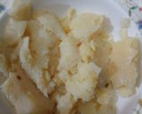 A picture of step 1 of One bite Chicken potato balls.