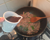 Foto del paso 4 de la receta: Carne mongoliana