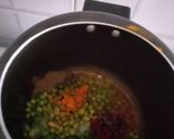 A picture of step 3 of Broad bean with muthiya vegetable.