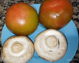 Foto del paso 1 de la receta: Ensalada agridulce🥑🍣🍅🍄