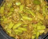 आलू और ग्वार फली की सब्जी (aloo aur gwarfalli ki sabzi recipe in Hindi) रेसिपी चरण 4 फोटो