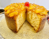 Foto del paso 16 de la receta: Pastel con piña y caramelo