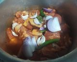 A picture of step 6 of Coorg Pork Curry.