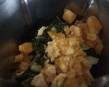 A picture of step 1 of Dhaniya and Kachi keri ki Chutney.