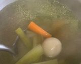 A picture of step 2 of Chicken vegetable soup.