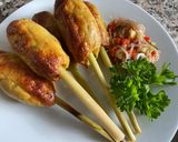 Foto langkah ke 2 dari resep Sate Lilit Ayam.