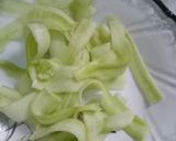A picture of step 3 of Chicken Achari Wraps.