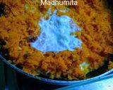 A picture of step 3 of Carrot Halwa.