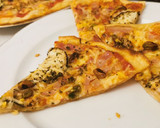 Foto del paso 4 de la receta: Pizza de Berenjena, Bacon  y Pistachos