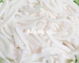 Hình bước làm 1 của món Mứt dừa dẻo lá cẩm
