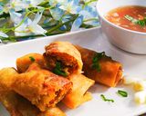 Foto langkah ke 8 dari resep Lumpia Semarang Versi Bengkuang.