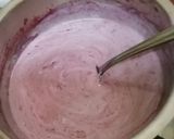 A picture of step 9 of Coconut berry pudding with Apple crumble Vegan.