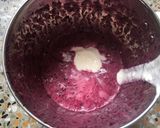 A picture of step 4 of Black Currant Lassi.