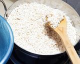 A picture of step 2 of Murmura Laddu Murmura Ladoo Recipe Puffed Rice Laddu.