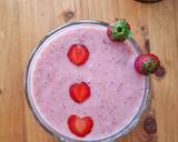 Cara Membuat 386 Smoothie Strawberry Pisang sugar free 3