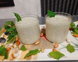 A picture of step 4 of Cold milk peanut drink.