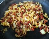 A picture of step 2 of Cheesy Sun-dried Tomato, Basil & Mozzarella Creamy Chicken.