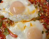 Foto langkah ke 4 dari resep Paprika Sunny Side Up (Omelette)🍳/Telur Ceplok Paprika.
