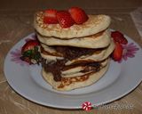 Φωτογραφία βήματος 8 της συνταγής Pancakes nutella γεμιστά🥞🍫